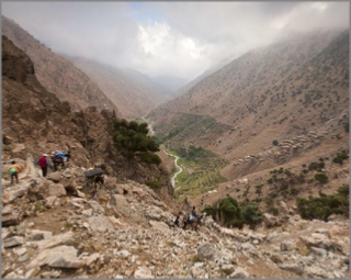 Ascensión al Mgoun y pueblos bereberes