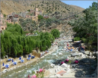 private day excursion from Marrakech to Ourika valley,Marrakech day trip to Atlas mountains